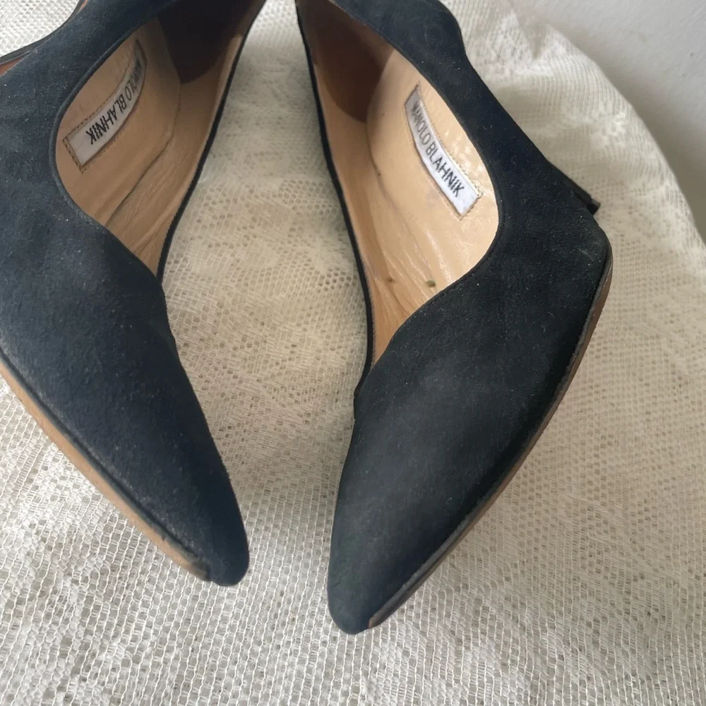 💎AUTHENTIC ⭐️💎Manolo Blahnik Stiletto Heels - Picture 2 of 9